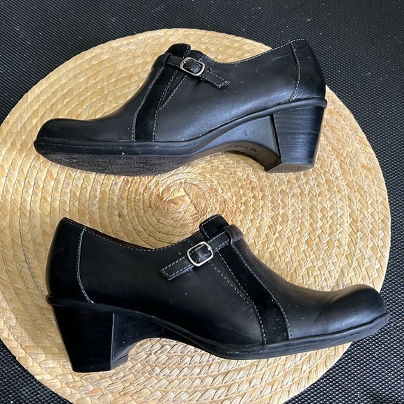 Naturalizer Leather slip-on Block Heel Shoes Size 7.5 - Picture 12 of 12